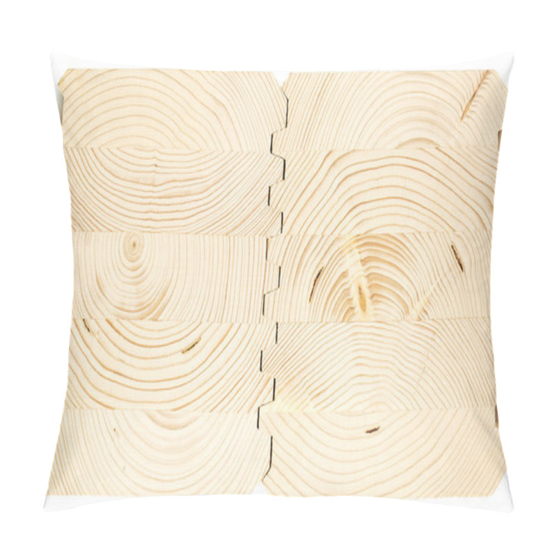 Personality  Connect Wooden Laminated Veneer Lumber Pillow Covers