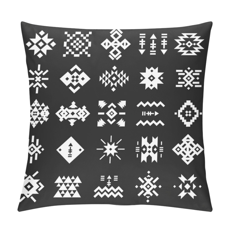 Personality  Vector Abstract Geometric Elements Pillow Covers