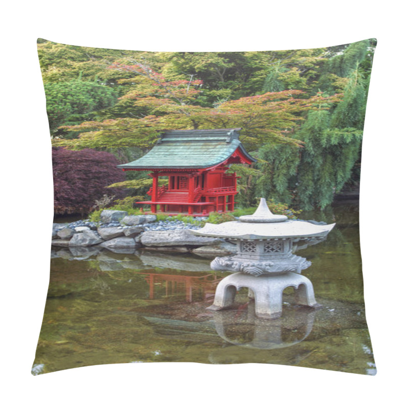 Personality  Point Defiance Japanese Garden Pillow Covers