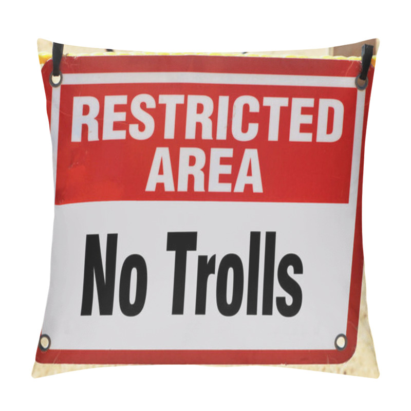 Personality  No Trolls Allowed. Pillow Covers