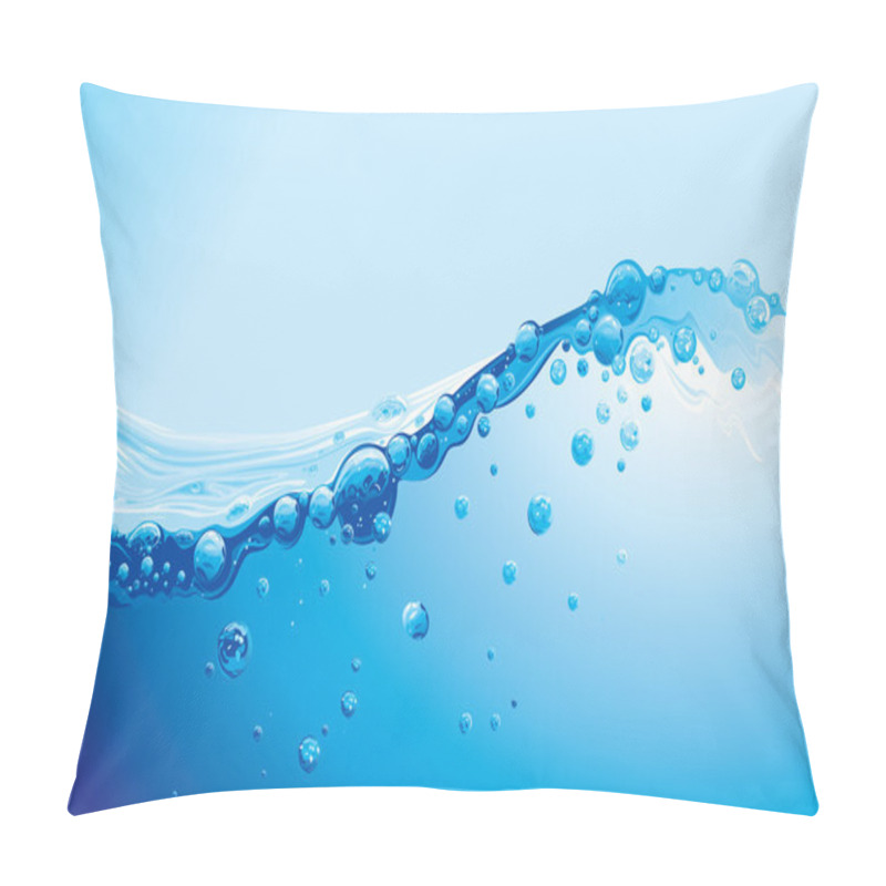 Personality  Water Background Pillow Covers