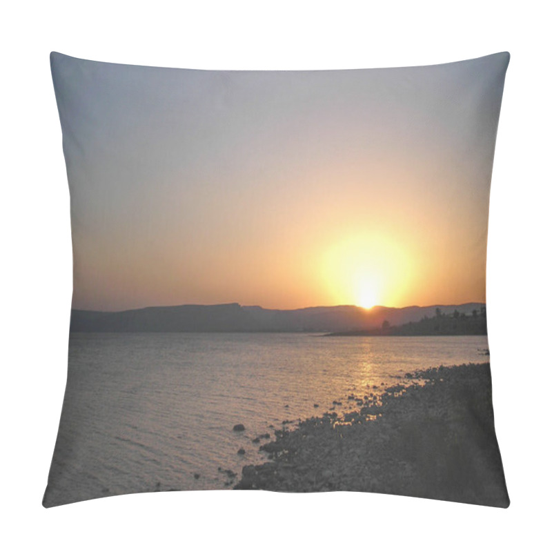 Personality  Beautiful Sunset Sunrise At Galilee Sea In Israel Pillow Covers