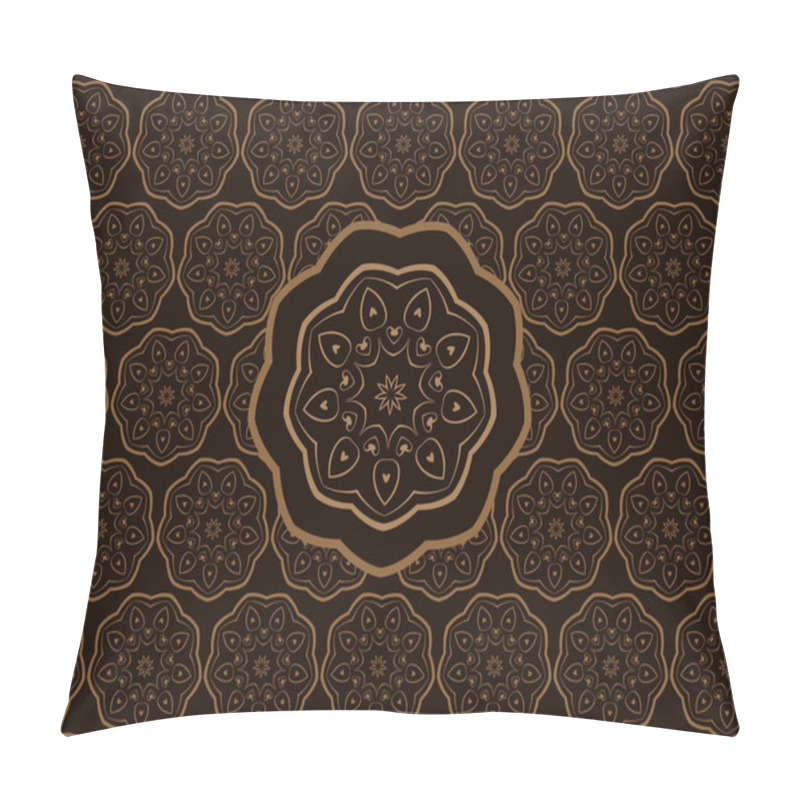 Personality  Oriental Ornament Vector Pattern Pillow Covers