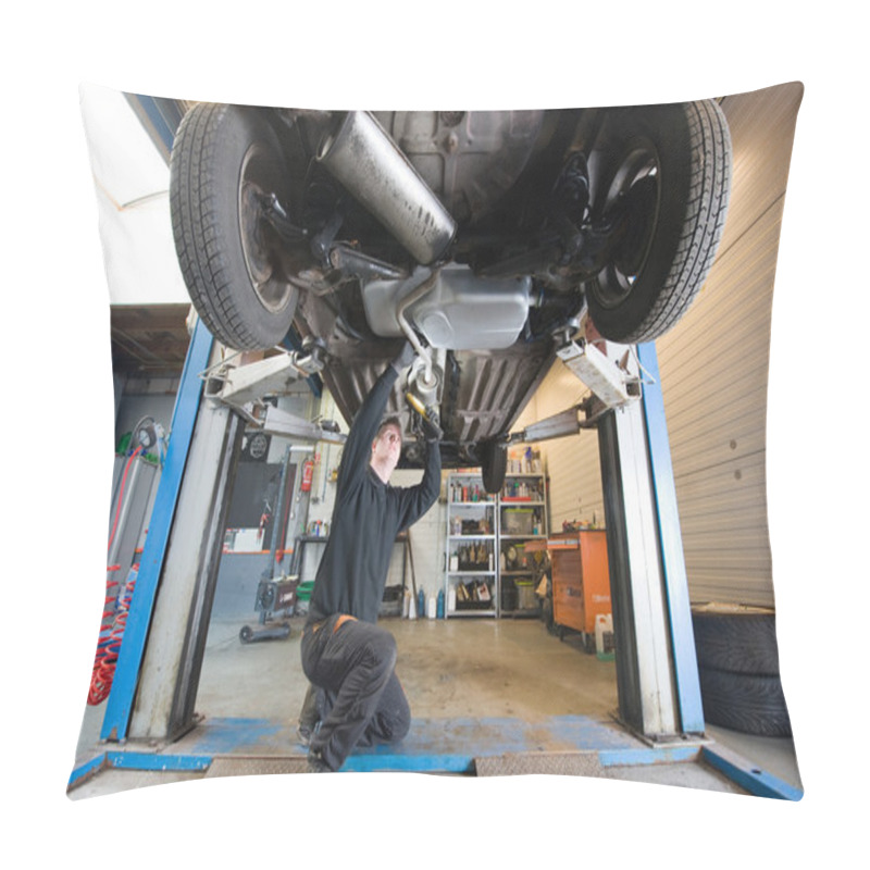 Personality  Car In Garage Pillow Covers