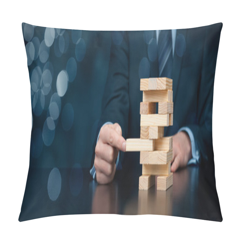 Personality  Metaphor Of Business Solution Pillow Covers