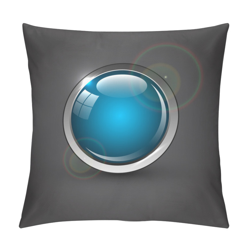 Personality  Button Sign  Vector  Illustration  Pillow Covers