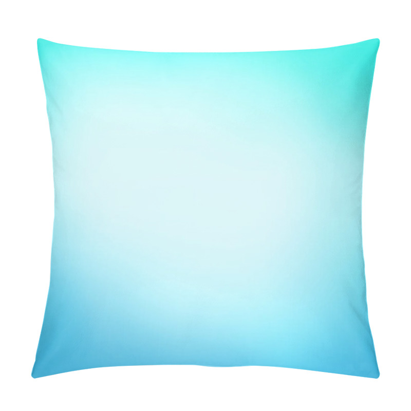 Personality  Abstract Blue Turquoise Blurred Vector Background Pillow Covers