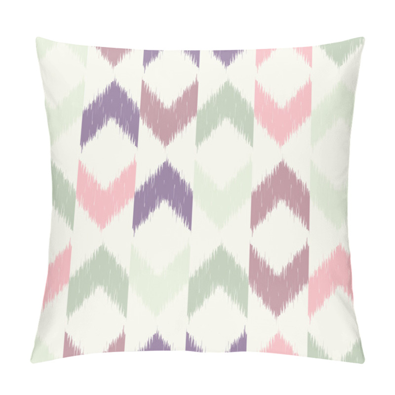 Personality  Vector Seamless Ikat Pattern Pillow Covers