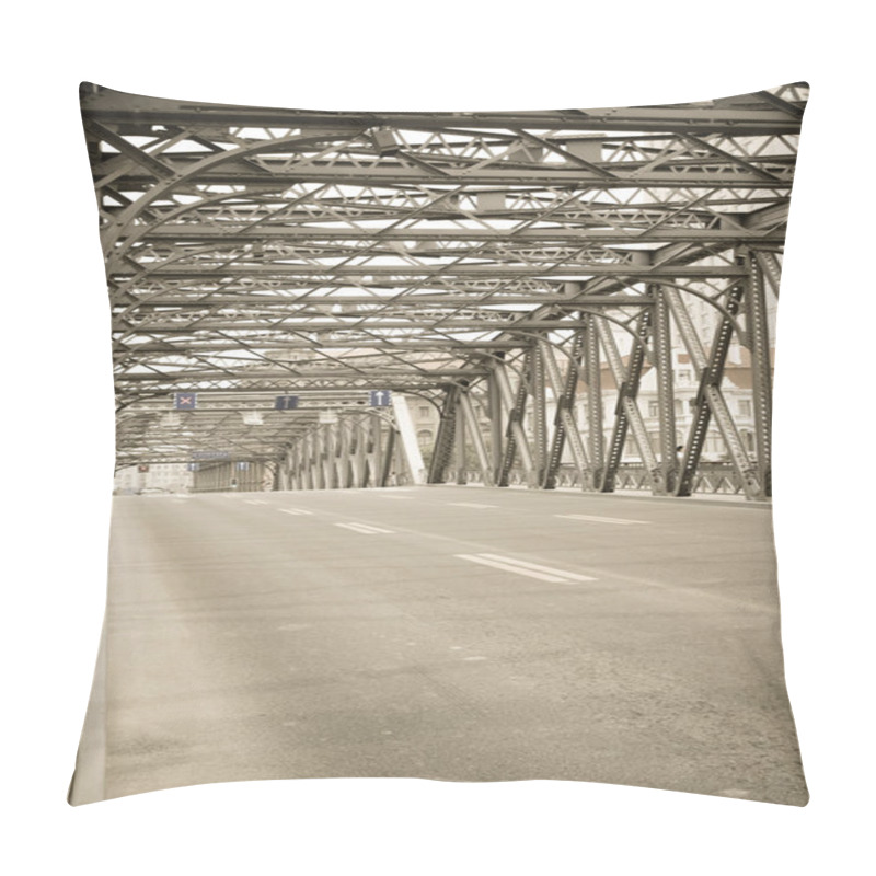 Personality  Old Bridge In Shanghai Pillow Covers