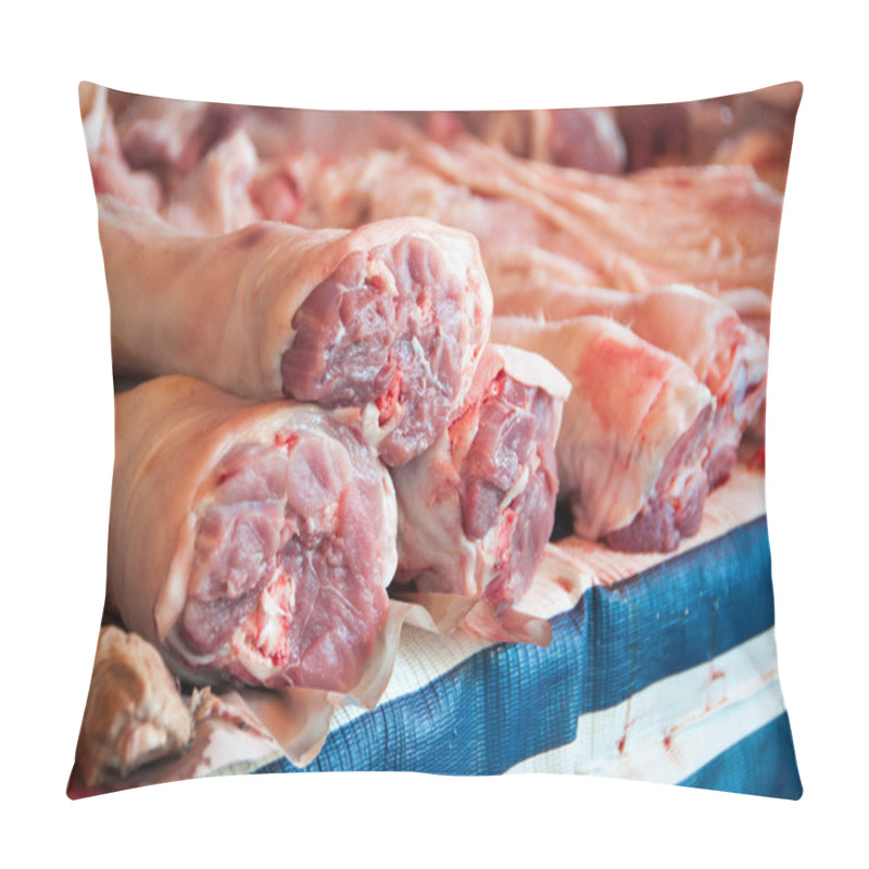 Personality  Raw Pork Meat Pillow Covers