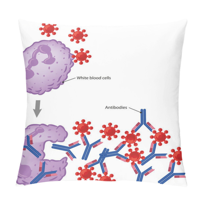 Personality  Immune Response Pillow Covers