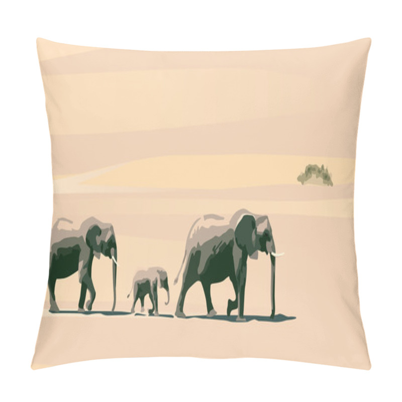 Personality  Elephants Pillow Covers