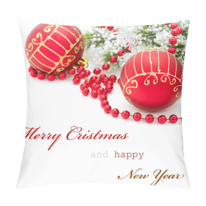 Personality  Christmas Greeting Card Pillow Covers