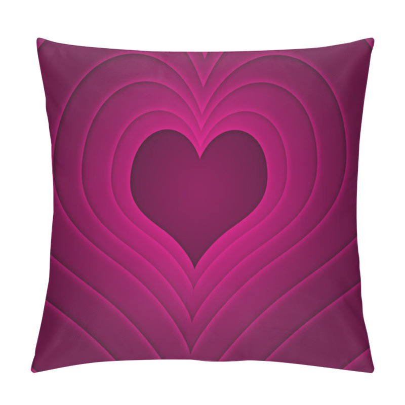 Personality  Retro Love Story Pink Background Pillow Covers