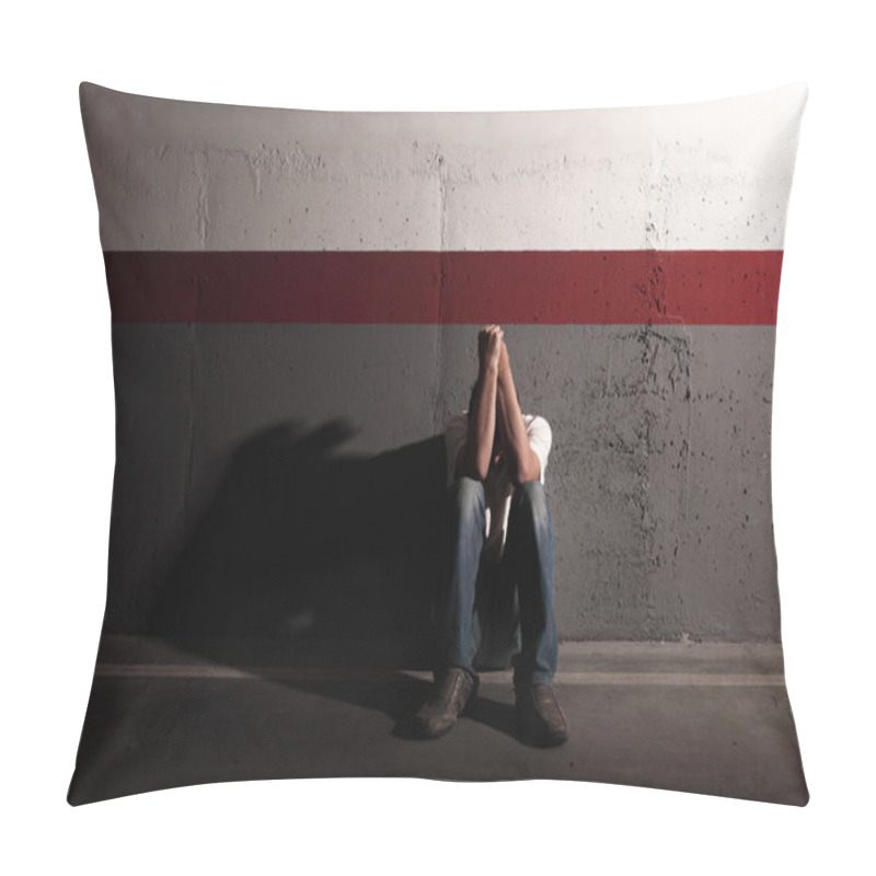 Personality  Sad Man Pillow Covers