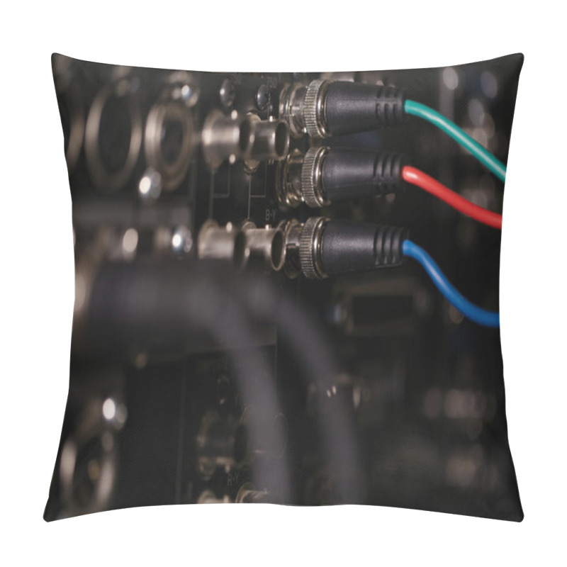 Personality  RGB Video Cables In The Pro Recorder. Pillow Covers