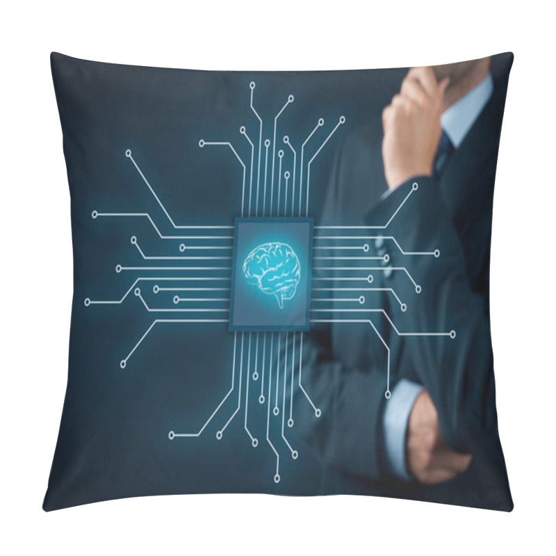 Personality  Modern Technologies Concepts Pillow Covers