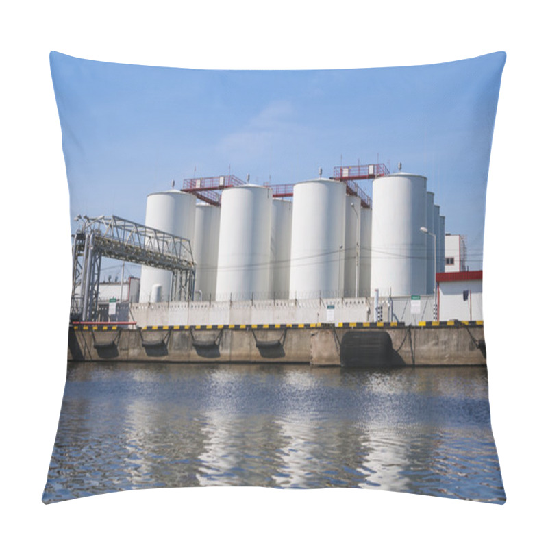 Personality  White Tanks For Petrol And Oil Pillow Covers