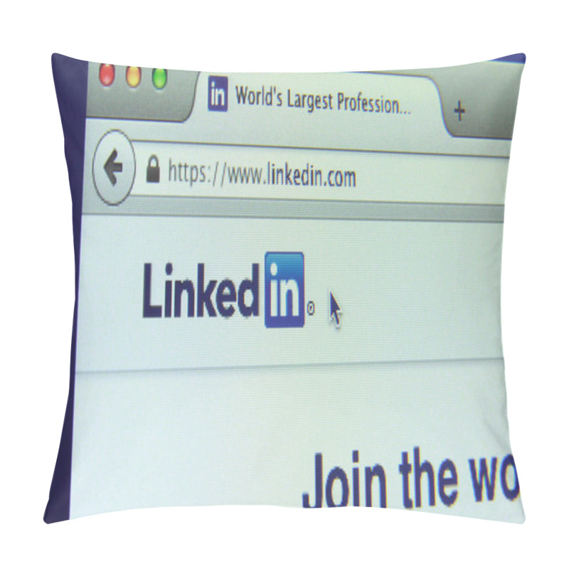 Personality  Linkedin Website Pillow Covers