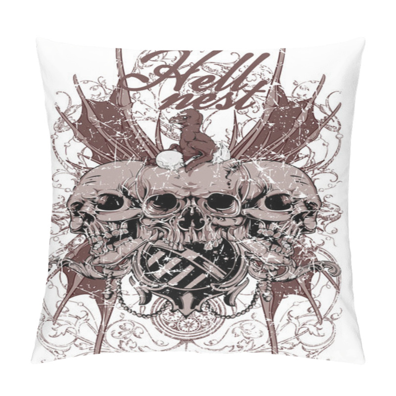 Personality  Hell Nest Pillow Covers