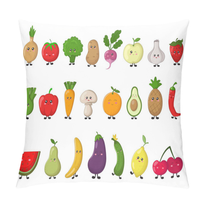 Personality  Kawaii Food Collection Pillow Covers