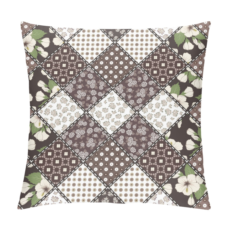 Personality  Creative Seamless Patchwork Pattern  Pillow Covers