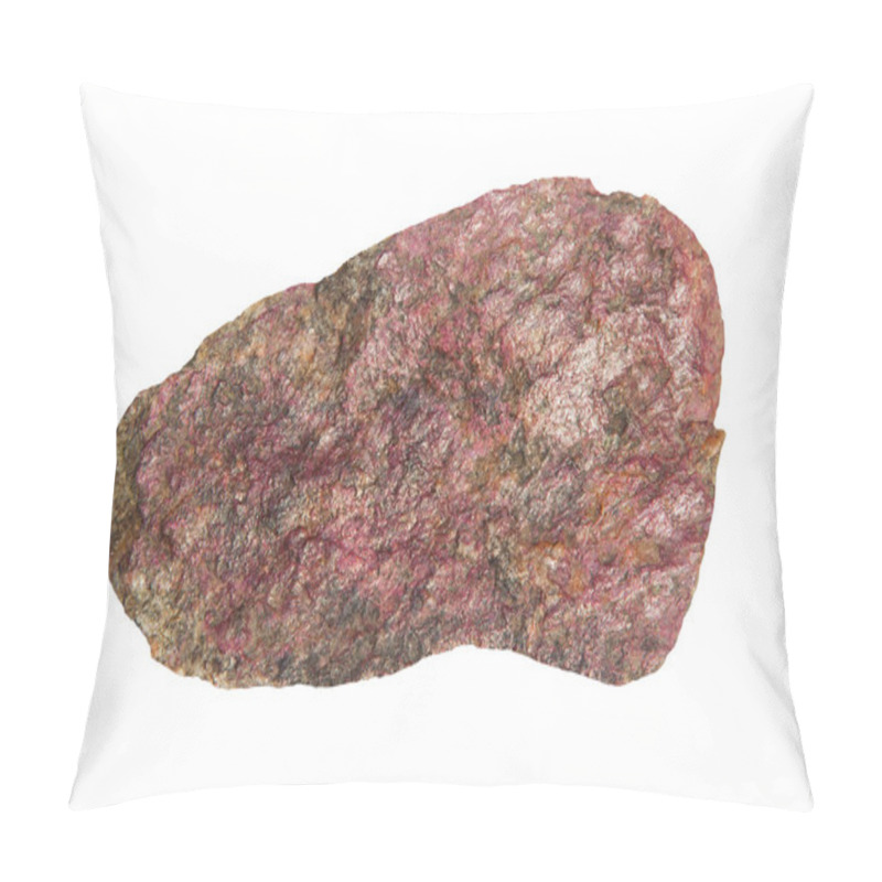 Personality  Eudialyte Stone On A White Background Pillow Covers