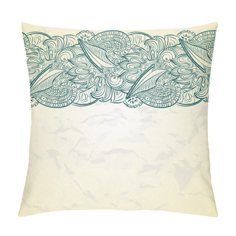 Personality  Oriental Paisley Border Pillow Covers