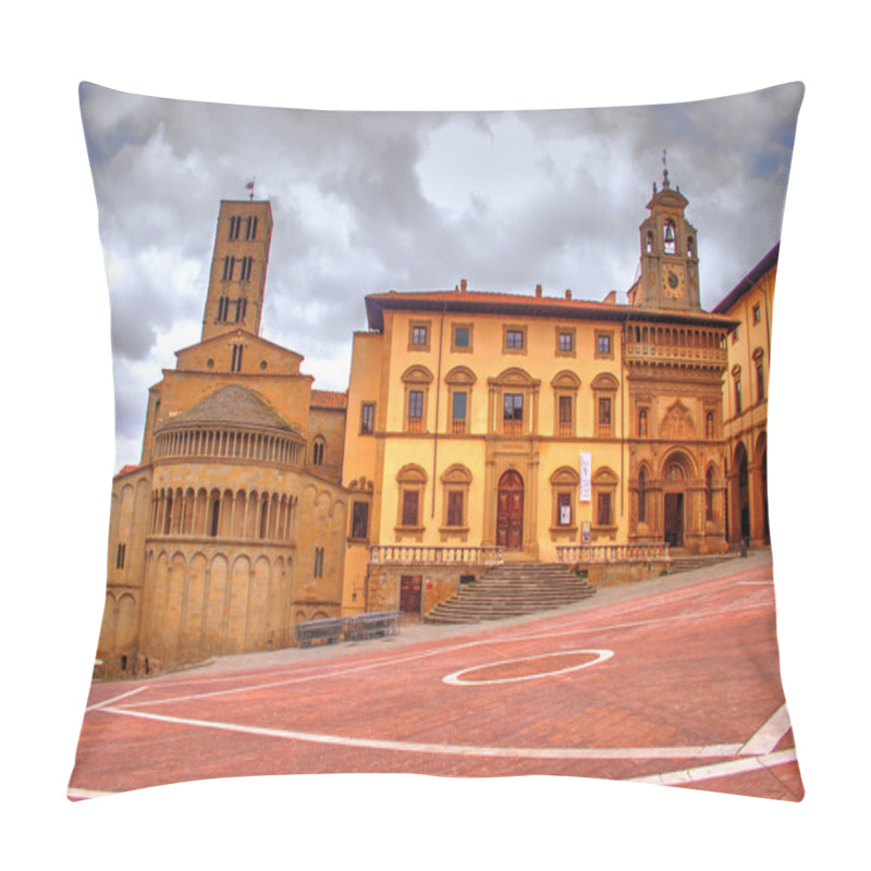 Personality  Piazza Grande,Arezzo,Italy Pillow Covers