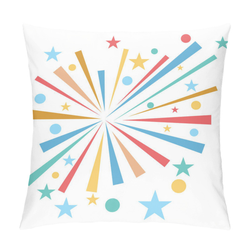 Personality  Firework Vector Isolated Vector Icons That Can Be Easily Modified And Edit  Pillow Covers