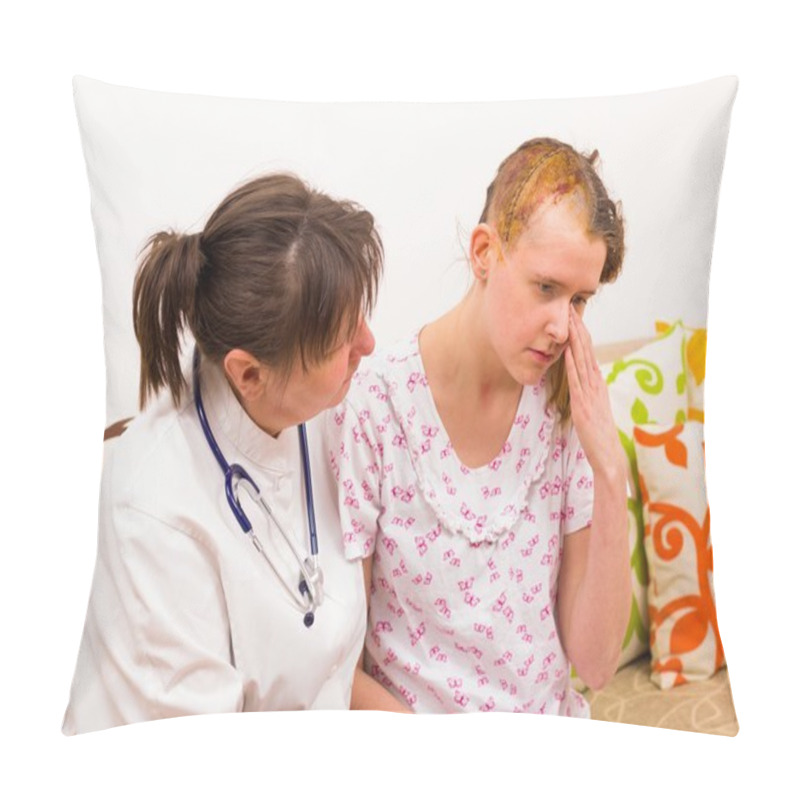 Personality  Craniotomy And Shiner Recovery Pillow Covers