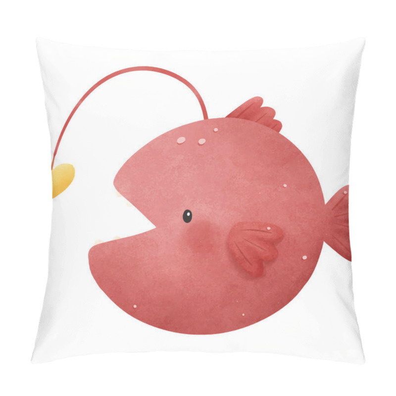 Personality  Adorable Sea Life Hand Drawn Illustration Pillow Covers