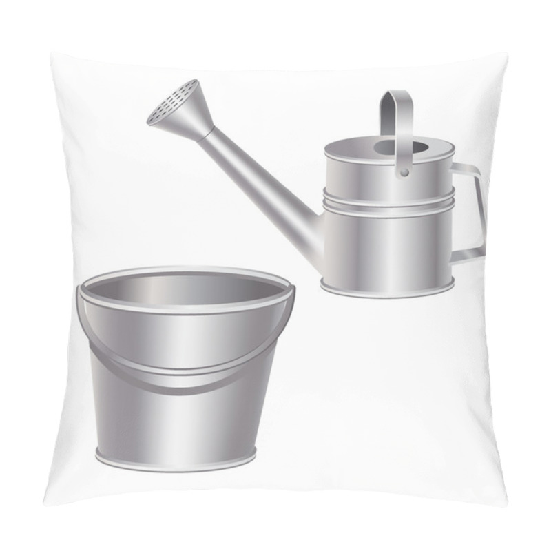 Personality  Iron Bucket And Iron Kettle Pillow Covers