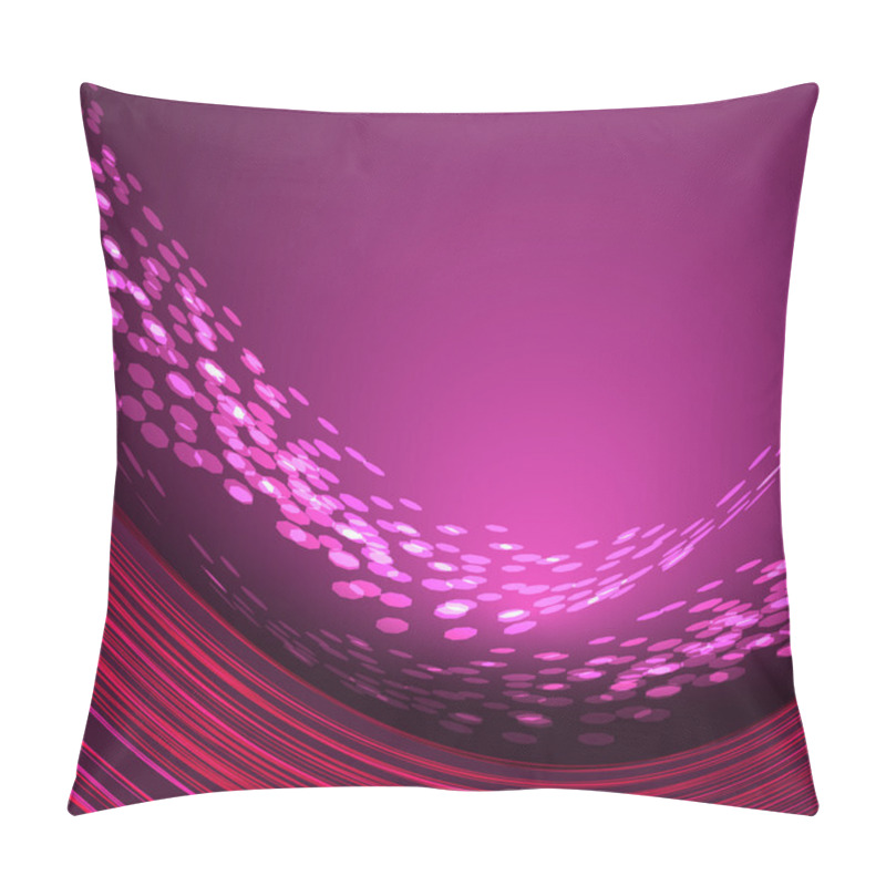 Personality  Abstract Background With Dots Pillow Covers