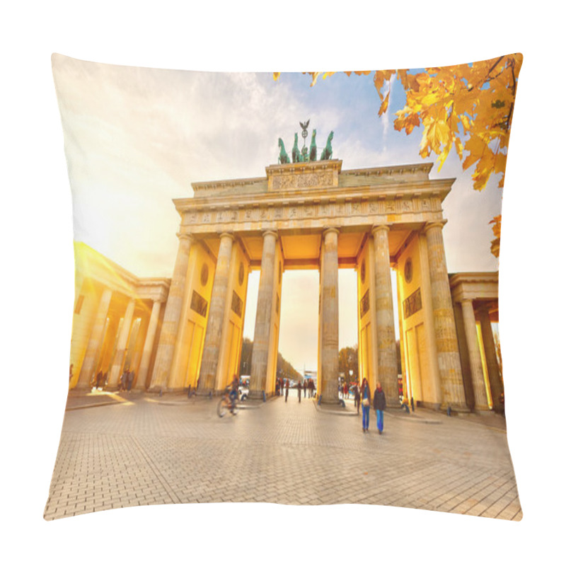 Personality  Brandenburg Gate At Sunset Pillow Covers