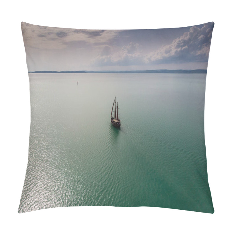 Personality  A Big Beautiful Ship In The Sea, Cyprus Pillow Covers