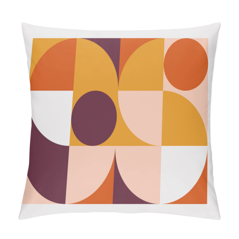 Personality  Mid-Century Abstract Vector Pattern Design Pillow Covers