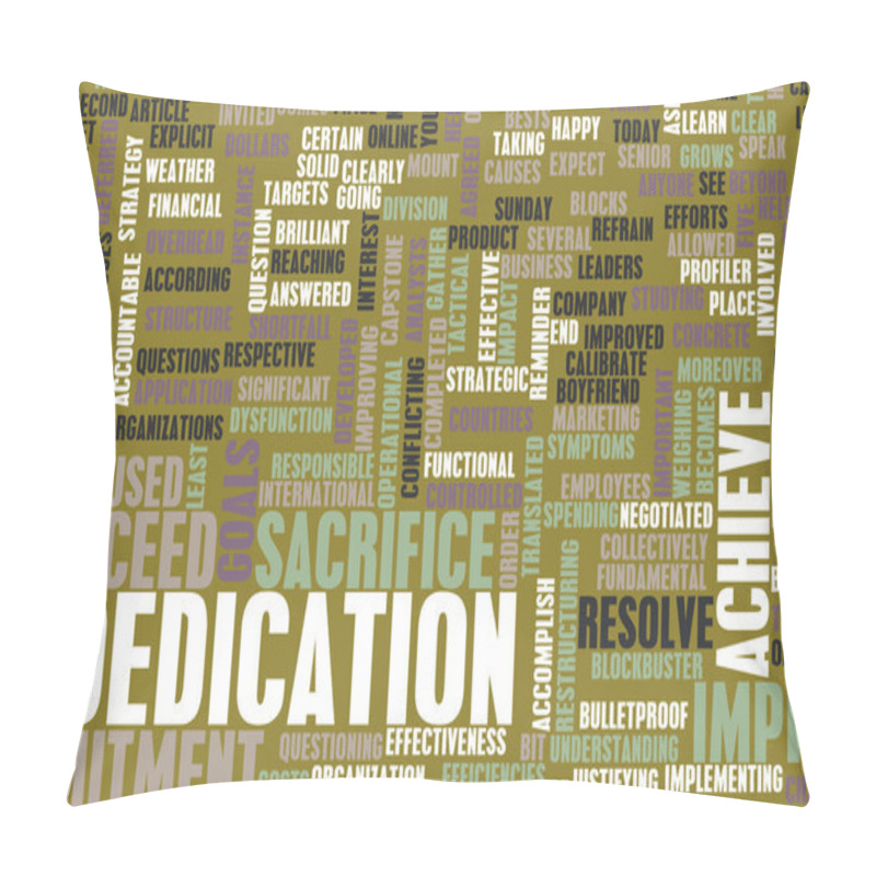 Personality  Dedication Pillow Covers