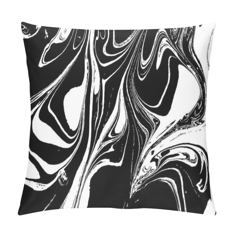 Personality  Ebru Marbling Art Pillow Covers