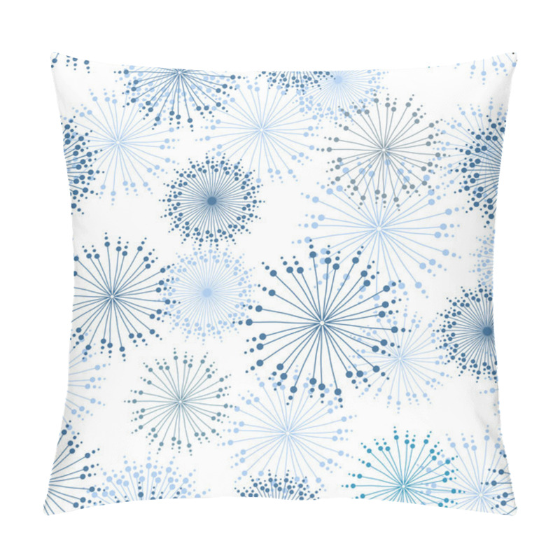 Personality  Vector Seamless Pattern With Stylized Flowers.  Pillow Covers