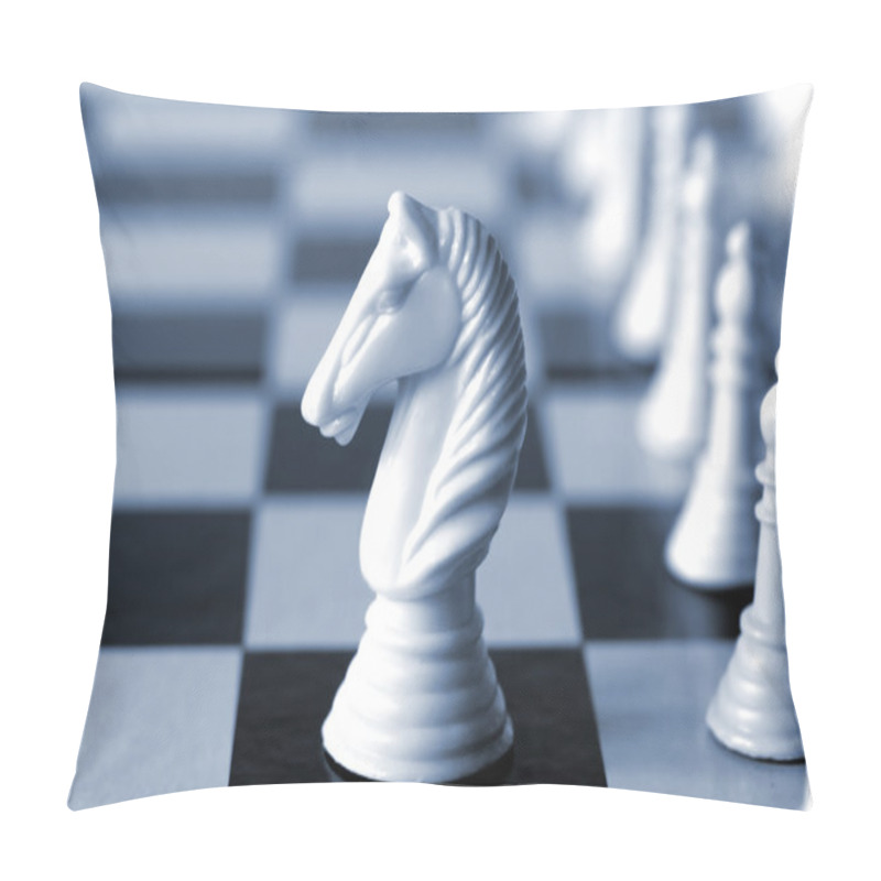 Personality  White Knight Pillow Covers