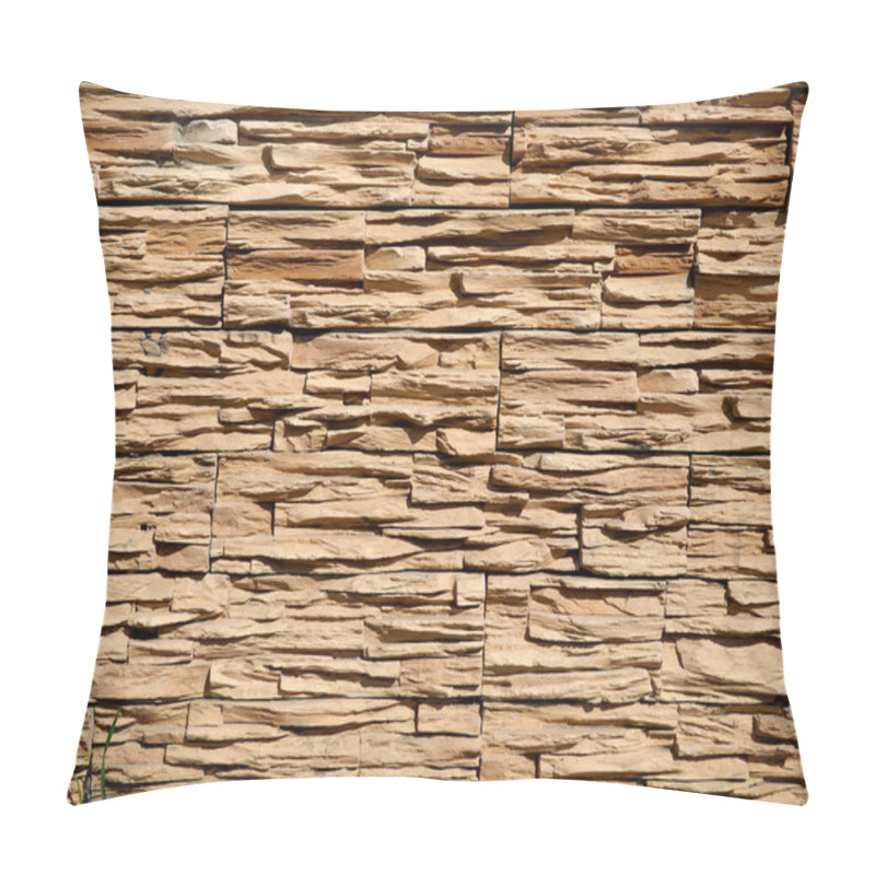 Personality  It Is Horizontal Modern Brick Wall For Pattern And Background. Pillow Covers