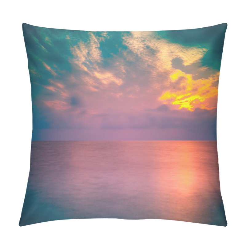 Personality  Sunrise Over The Sea Pillow Covers