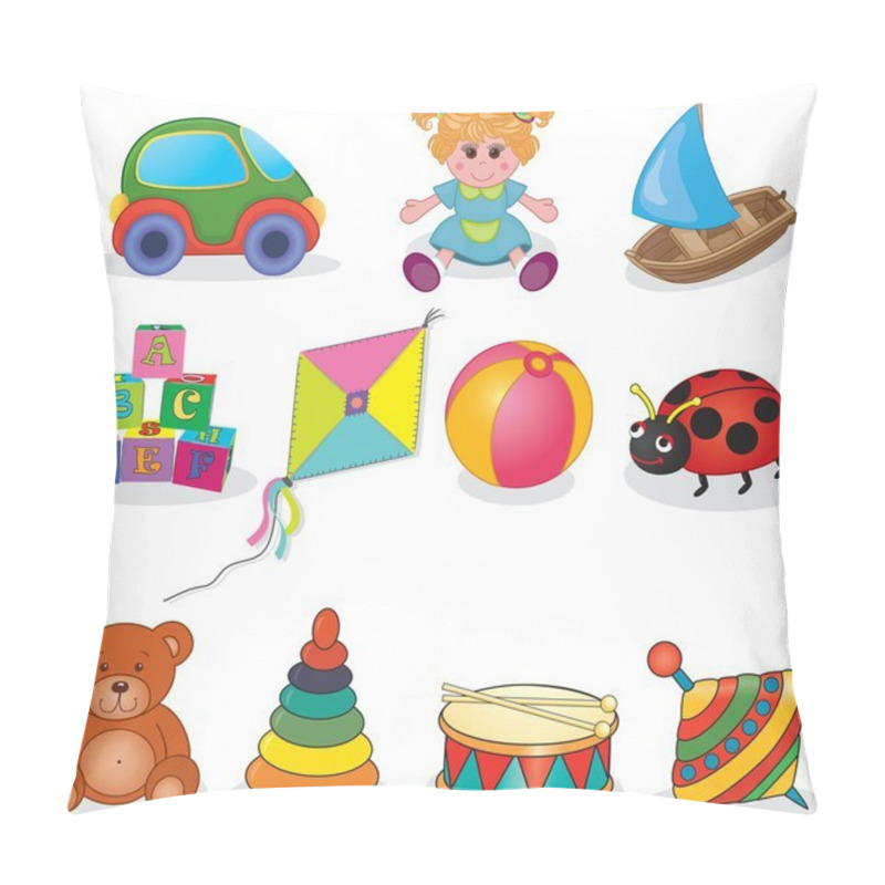 Personality  Baby's Toys Set Pillow Covers