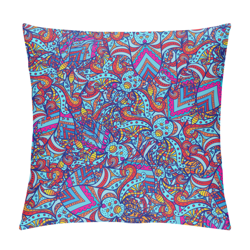 Personality  Vector Symmetrical Elements Pattern Pillow Covers