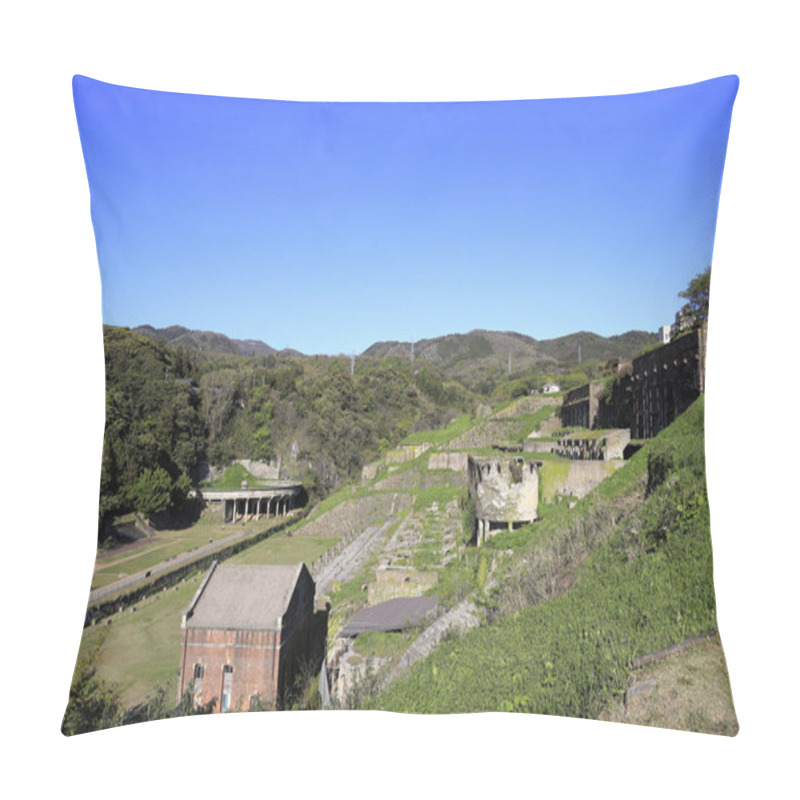 Personality  Kitazawa Flotation Plant In Sado, Niigata, Japan Pillow Covers