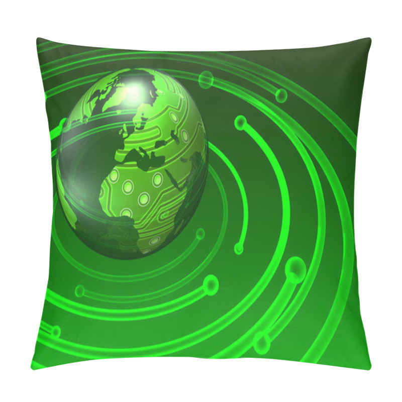 Personality  World Circuits And Electronics Pillow Covers