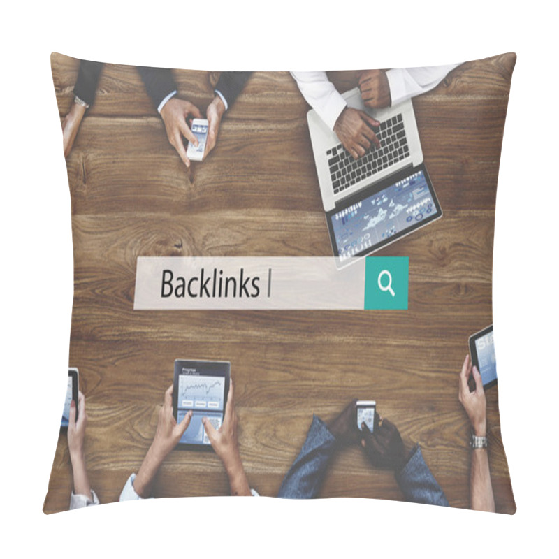 Personality  Group Of People Working Together  Pillow Covers