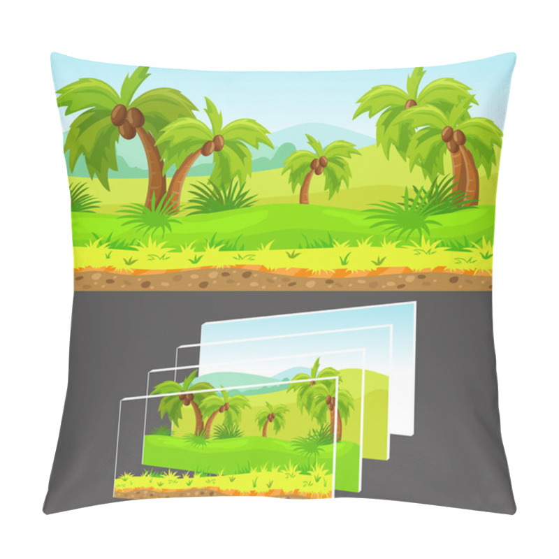 Personality  Cartoon Game Design Concept Pillow Covers