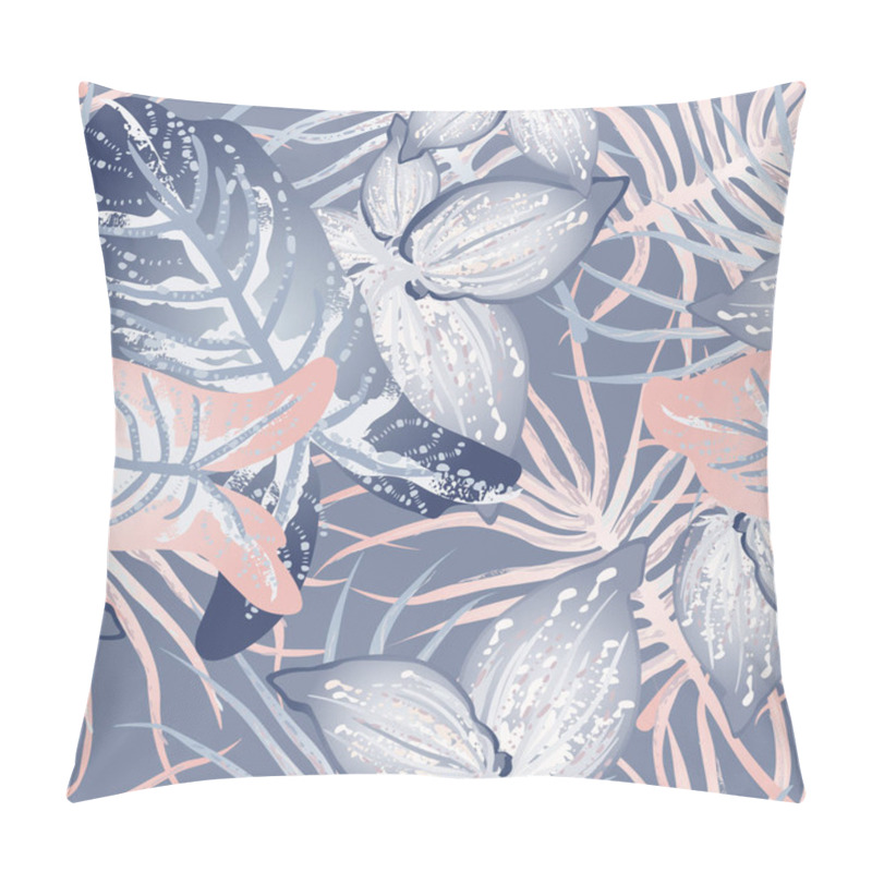 Personality  Tropical Leaf Modern Motif. Jungle Print. Foliage Summer Pillow Covers